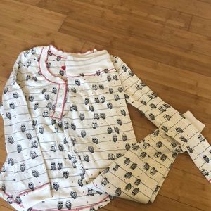 Kenzie owl pajama set size medium